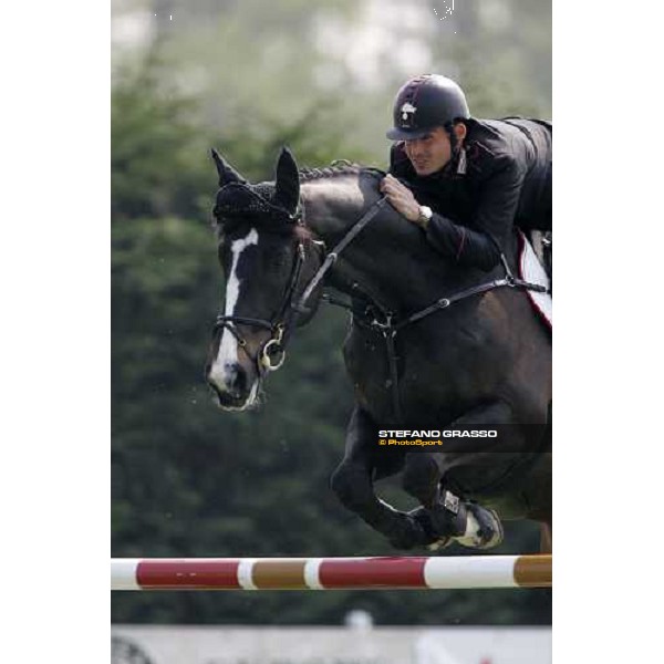 Giusepp Rolli on Jericho de La Vie pictured at Campionato Italiano Assoluto 2007 Busto Arsizio, 22 april 2007 ph. Stefano Grasso