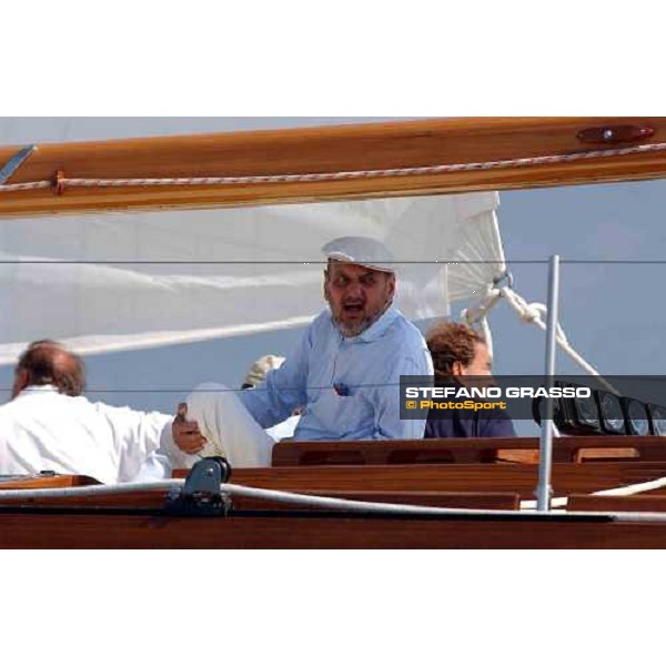 Carlo Sciarrelli on Angelica IV Triest sept. 21 2003 ph.Stefano Grasso 