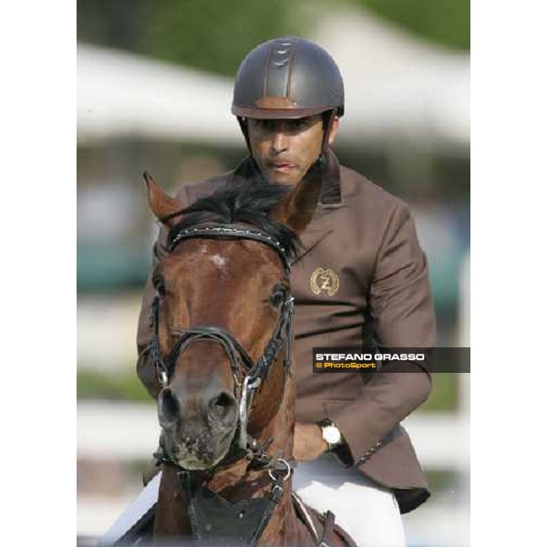 Campionato Italiano Assoluto Salto Ostacoli Juan Carlos Garcia on Toronto van de Padenborre Busto Arsizio, 24th april 2007 ph. Stefano Grasso