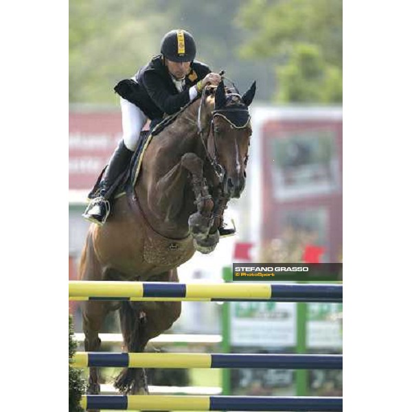 Campionato Italiano Assoluto Salto Ostacoli Filippo Moyersoen on Zenzero di Santa Marta Busto Arsizio, 24th april 2007 ph. Stefano Grasso