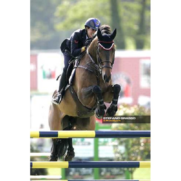 Campionato Italiano Assoluto Salto Ostacoli Giulia Martinengo Marquet on Salomon Ter Wilgen Busto Arsizio, 24th april 2007 ph. Stefano Grasso