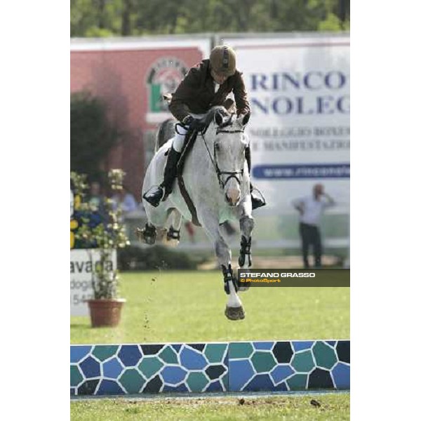 Campionato Italiano Assoluto Salto Ostacoli Piergiorgio Bucci on Porto Rico da Zara Busto Arsizio, 24th april 2007 ph. Stefano Grasso