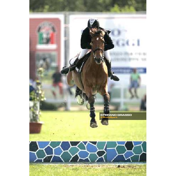 Campionato Italiano Assoluto Salto Ostacoli. Giampiero Carta on Ursa Busto Arsizio, 24th april 2007 ph. Stefano Grasso