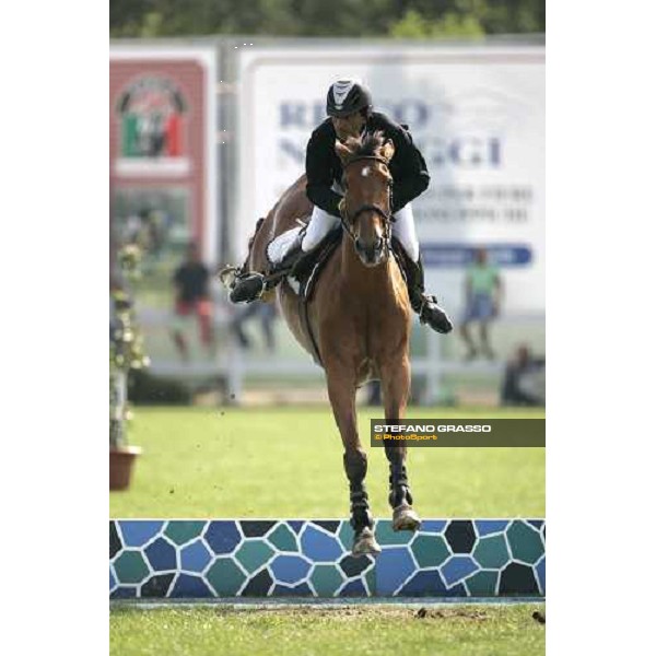 Campionato Italiano Assoluto Salto Ostacoli. Giampiero Carta on Ursa Busto Arsizio, 24th april 2007 ph. Stefano Grasso