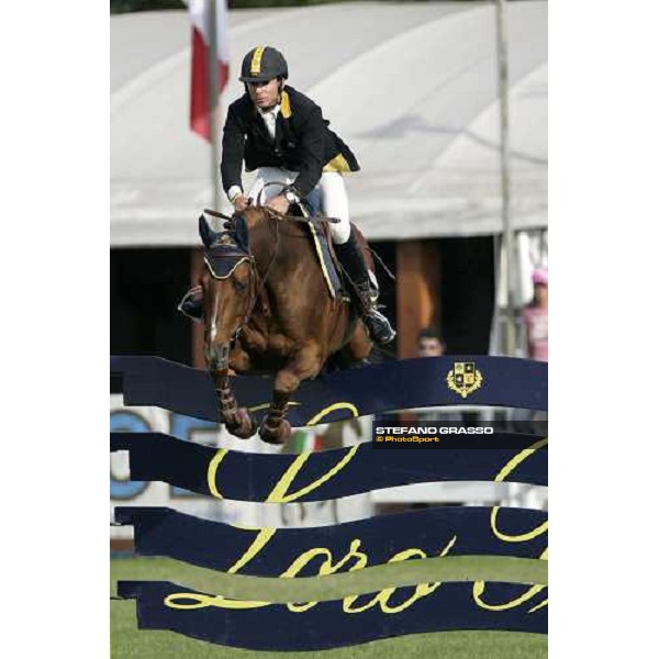 Campionato Italiano Assoluto Salto Ostacoli. Filippo Moyersoen on Zenzero di Santa Marta Busto Arsizio, 24th april 2007 ph. Stefano Grasso