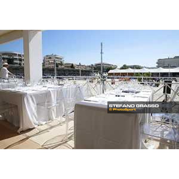LGCT of Cannes - A view of the VIP lounge and the food service - Cannes, Stade des Hesperyde - 10 June 2017 - ph.Mario Grassia/LGCT