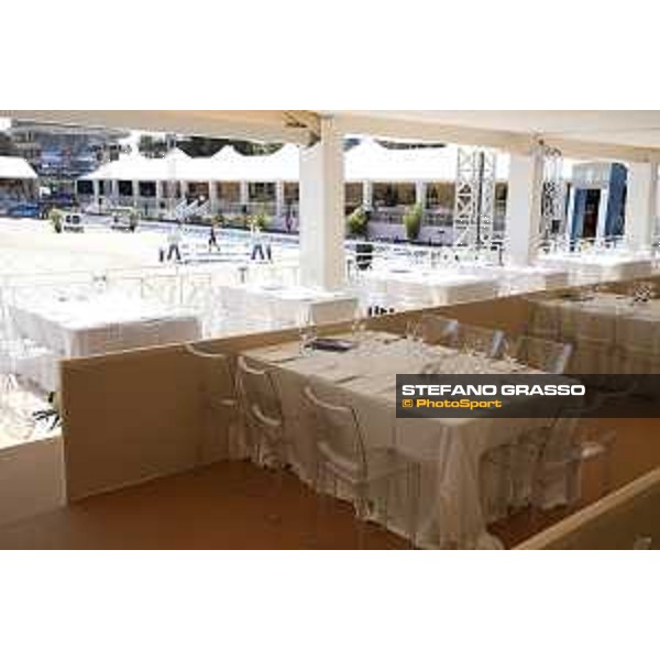 LGCT of Cannes - A view of the VIP lounge and the food service - Cannes, Stade des Hesperyde - 10 June 2017 - ph.Mario Grassia/LGCT