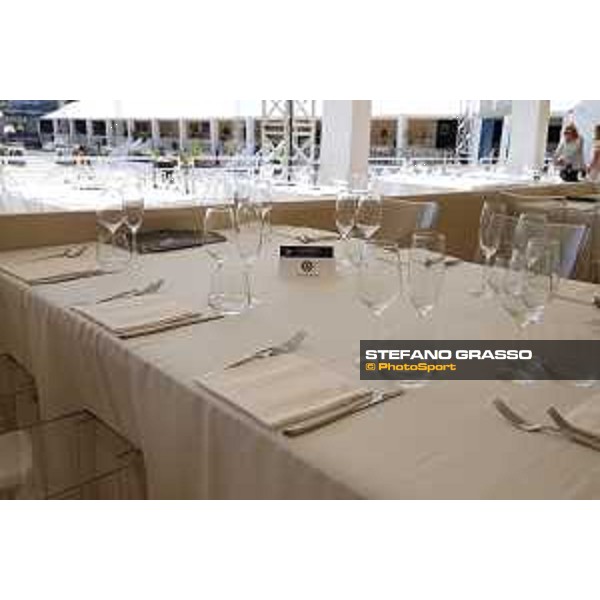 LGCT of Cannes - A view of the VIP lounge and the food service - Cannes, Stade des Hesperyde - 10 June 2017 - ph.Mario Grassia/LGCT