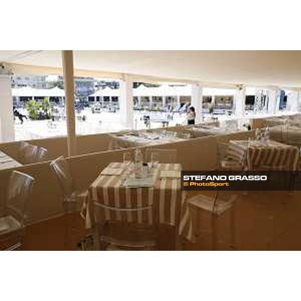LGCT of Cannes - A view of the VIP lounge and the food service - Cannes, Stade des Hesperyde - 10 June 2017 - ph.Mario Grassia/LGCT
