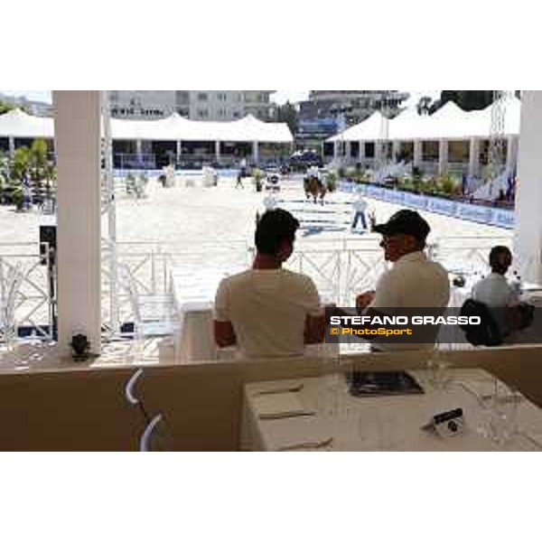LGCT of Cannes - A view of the VIP lounge and the food service - Cannes, Stade des Hesperyde - 10 June 2017 - ph.Mario Grassia/LGCT