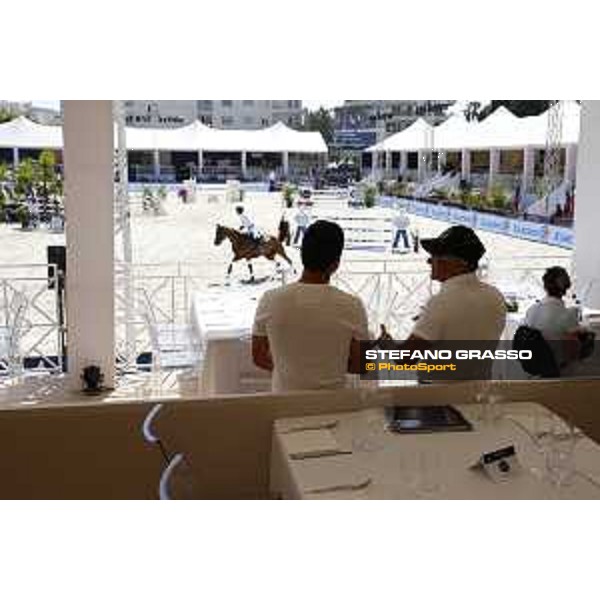 LGCT of Cannes - A view of the VIP lounge and the food service - Cannes, Stade des Hesperyde - 10 June 2017 - ph.Mario Grassia/LGCT