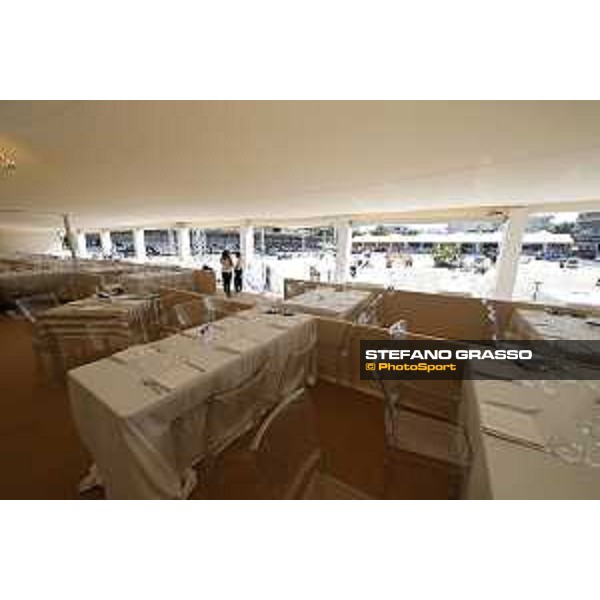 LGCT of Cannes - A view of the VIP lounge and the food service - Cannes, Stade des Hesperyde - 10 June 2017 - ph.Mario Grassia/LGCT