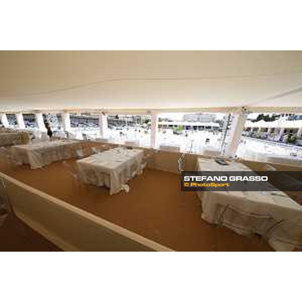 LGCT of Cannes - A view of the VIP lounge and the food service - Cannes, Stade des Hesperyde - 10 June 2017 - ph.Mario Grassia/LGCT