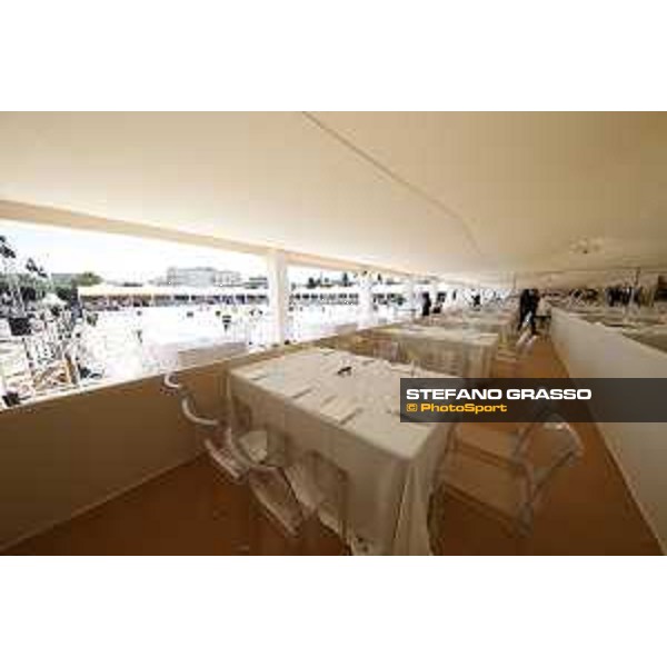LGCT of Cannes - A view of the VIP lounge and the food service - Cannes, Stade des Hesperyde - 10 June 2017 - ph.Mario Grassia/LGCT