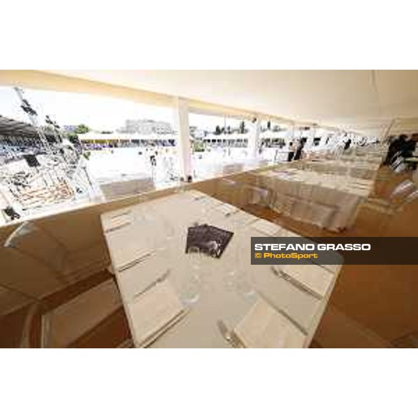 LGCT of Cannes - A view of the VIP lounge and the food service - Cannes, Stade des Hesperyde - 10 June 2017 - ph.Mario Grassia/LGCT