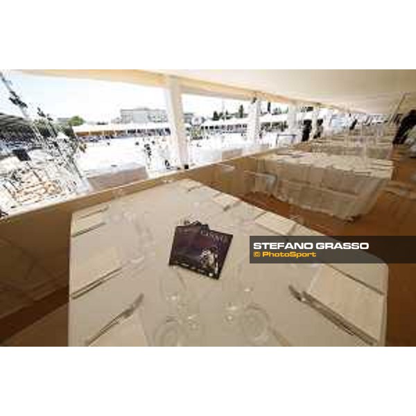 LGCT of Cannes - A view of the VIP lounge and the food service - Cannes, Stade des Hesperyde - 10 June 2017 - ph.Mario Grassia/LGCT