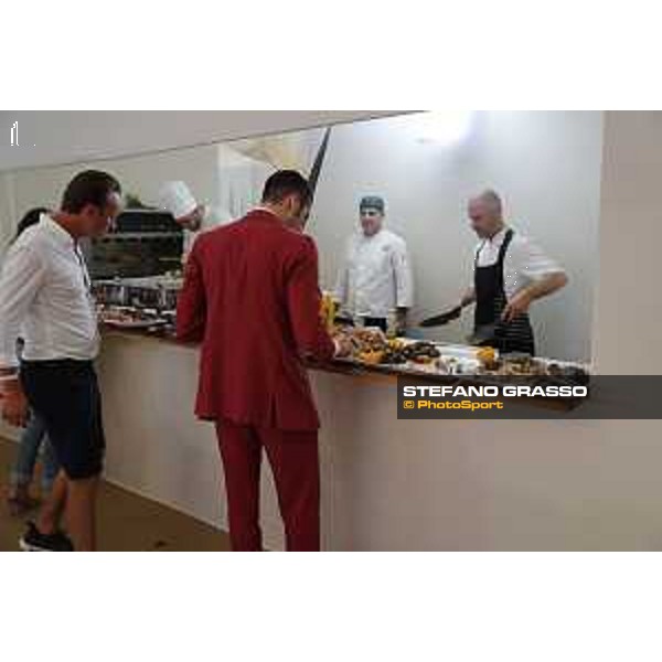 LGCT of Cannes - The food service at VIP lounge - Cannes, Stade des Hesperyde - 9 June 2017 - ph.Stefano Grasso/LGCT