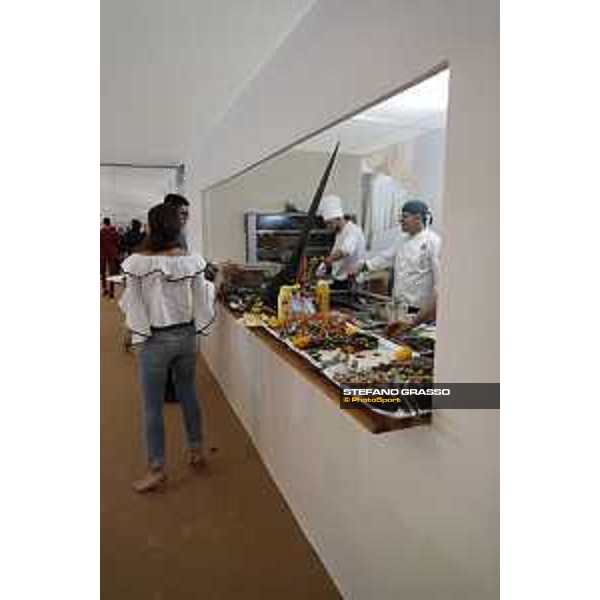 LGCT of Cannes - The food service at VIP lounge - Cannes, Stade des Hesperyde - 9 June 2017 - ph.Stefano Grasso/LGCT