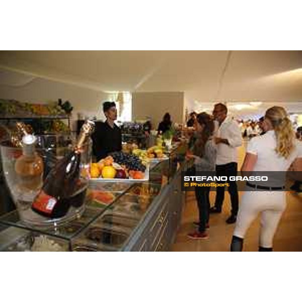 LGCT of Cannes - The food service at VIP lounge - Cannes, Stade des Hesperyde - 9 June 2017 - ph.Stefano Grasso/LGCT