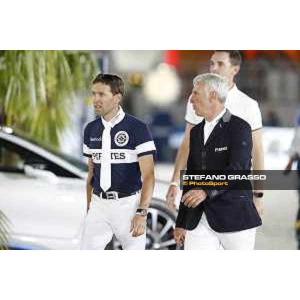 LGCT of Cannes - Grand prix - Course walking - Simon Delestre and Roger Yves Bost - Cannes, Stade des Hesperyde - 10 June 2017 - ph.Stefano Grasso/LGCT
