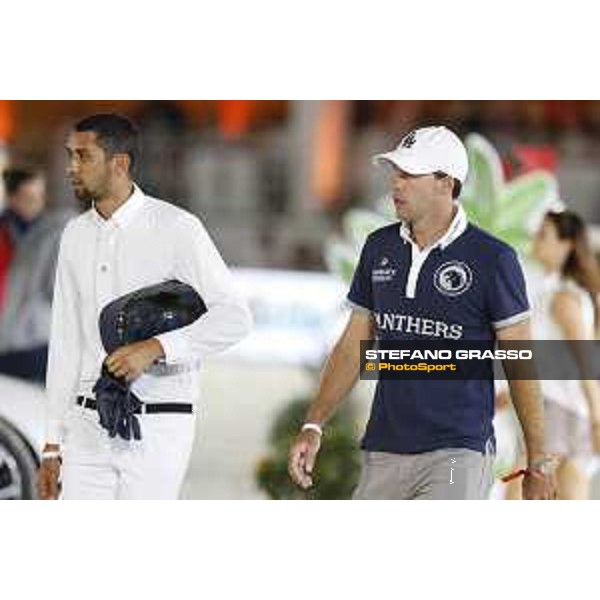 LGCT of Cannes - Grand prix - Course walking - Nayel Nassar and Hardin Towell - Cannes, Stade des Hesperyde - 10 June 2017 - ph.Stefano Grasso/LGCT