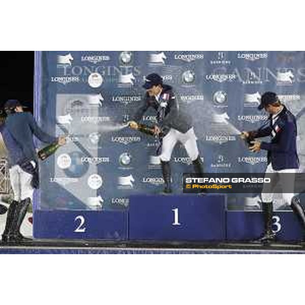 LGCT of Cannes - Grand prix - Prize giving ceremony - Champagne shower - Cannes, Stade des Hesperyde - 10 June 2017 - ph.Mario Grassia/LGCT