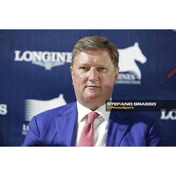 LGCT of Cannes - Grand prix - Press conference - Jan Tops (President and Founder of LGCT and GCL) - Cannes, Stade des Hesperyde - 10 June 2017 - ph.Mario Grassia/LGCT