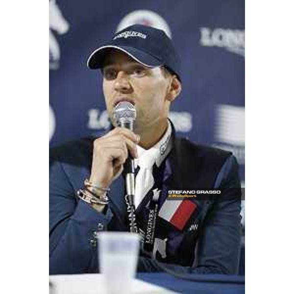 LGCT of Cannes - Grand prix - Press conference - Simon Delestre - Cannes, Stade des Hesperyde - 10 June 2017 - ph.Mario Grassia/LGCT