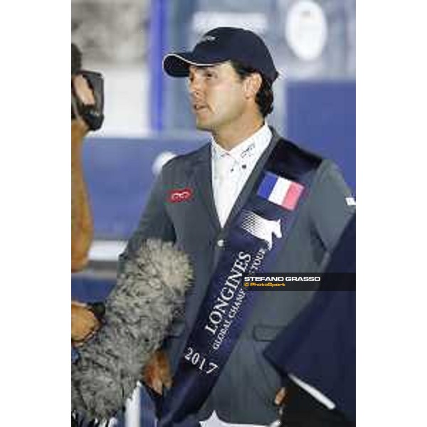LGCT of Cannes - Grand prix - Prize giving ceremony - Sergio Alvarez Moya on Arrayanwins the LGCT Grand Prix of Cannes presented by Ile Maurice - Cannes, Stade des Hesperyde - 10 June 2017 - ph.Mario Grassia/LGCT