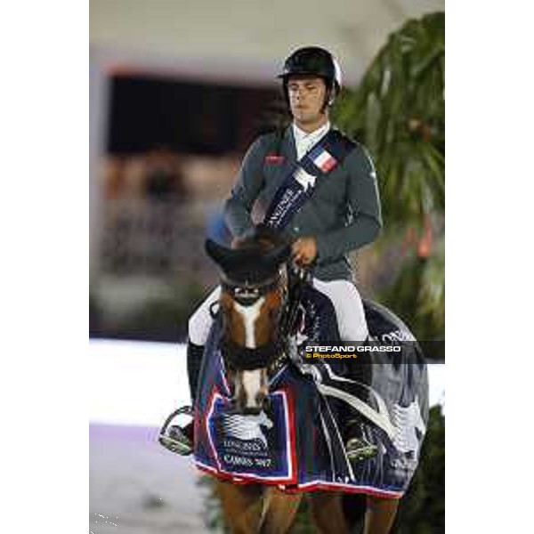 LGCT of Cannes - Grand prix - Prize giving ceremony - Sergio Alvarez Moya on Arrayanwins the LGCT Grand Prix of Cannes presented by Ile Maurice - Cannes, Stade des Hesperyde - 10 June 2017 - ph.Mario Grassia/LGCT