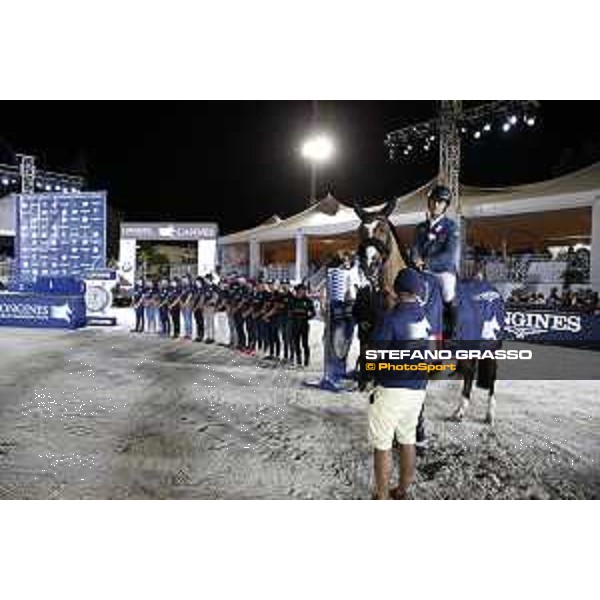 LGCT of Cannes - Grand prix - Prize giving ceremony - Sergio Alvarez Moya on Arrayanwins the LGCT Grand Prix of Cannes presented by Ile Maurice - Cannes, Stade des Hesperyde - 10 June 2017 - ph.Mario Grassia/LGCT