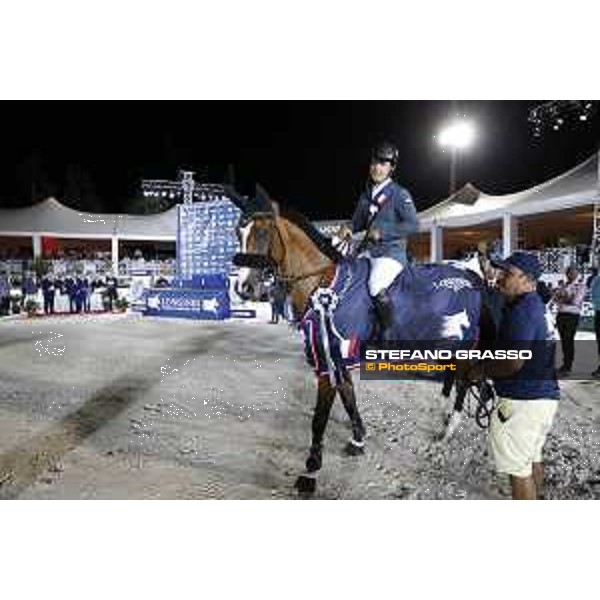 LGCT of Cannes - Grand prix - Prize giving ceremony - Sergio Alvarez Moya on Arrayanwins the LGCT Grand Prix of Cannes presented by Ile Maurice - Cannes, Stade des Hesperyde - 10 June 2017 - ph.Mario Grassia/LGCT