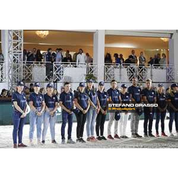 LGCT of Cannes - Grand prix - Prize giving ceremony - The volunteers - Cannes, Stade des Hesperyde - 10 June 2017 - ph.Mario Grassia/LGCT