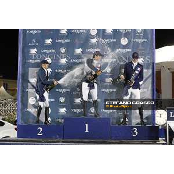 LGCT of Cannes - Grand Prix - Champagne shower after prize giving ceremony - Cannes,10th june 2017 - ph.Stefano Grasso/GCL