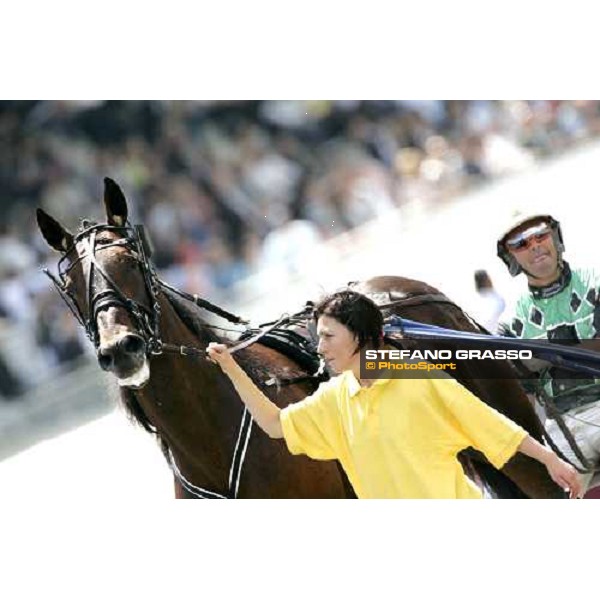 Enrico Bellei with El Nino prepares for the start Napoli, 6th may 2007 ph. Stefano Grasso