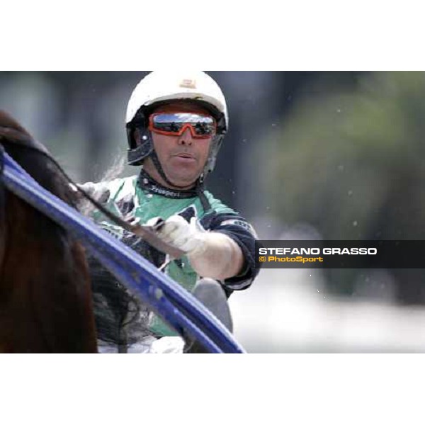 close up for Enrico Bellei during the first passage of 1st heat of Gran Premio Lotteria Napoli, 6th may 2007 ph. Stefano Grasso