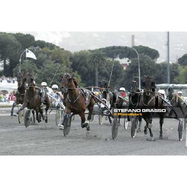 Jean Michel Bazire with Exploit Caf wins the 58° Gran Premio Lotteria Napoli, 6th may 2007 ph. Stefano Grasso