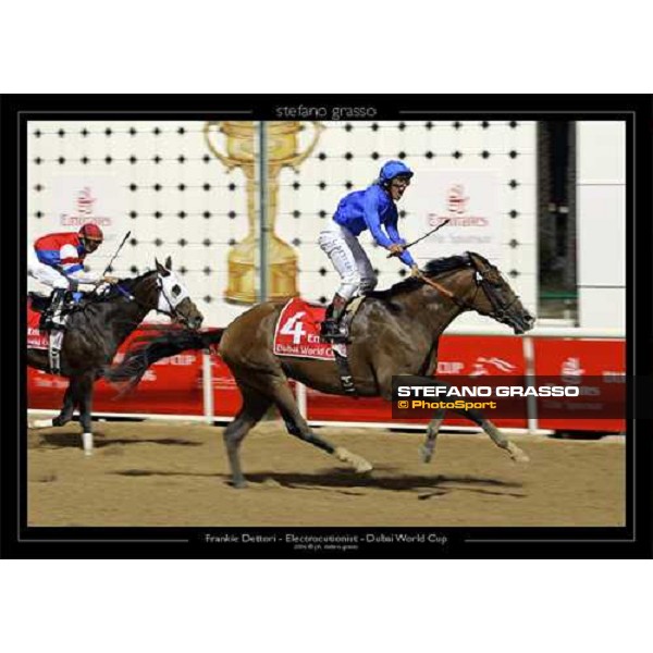 Frankie Dettori - Electrocutionist - Dubai World Cup 2006 ph.Stefano Grasso