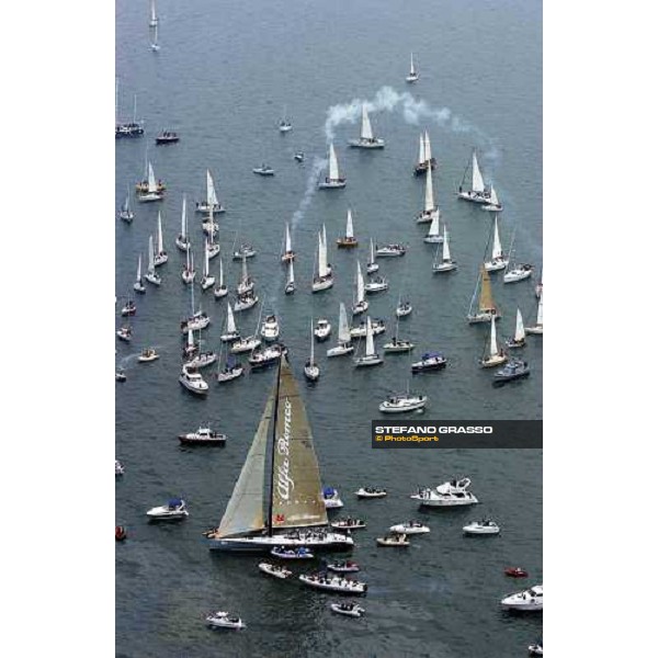 \'Alfa Romeo wins Barcolana 2003 Triest oct. 12 2003-ph.Stefano Grasso\' 