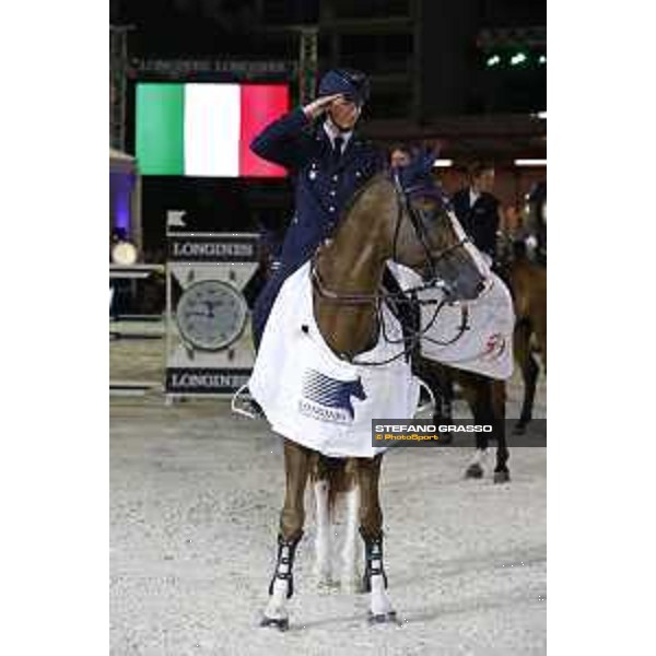 LGCT of Cannes - Class 9 - Lorenzo de Luca on Halifax van het Kluzeibos wins prix OFFICE DU TOURISME DE L\'ILE MAURICE | AIR MAURITIUS - Cannes, Stade des Hesperyde - 9 June 2017 - ph.Stefano Grasso/LGCT