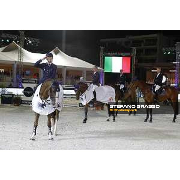 LGCT of Cannes - Class 9 - Lorenzo de Luca on Halifax van het Kluzeibos wins prix OFFICE DU TOURISME DE L\'ILE MAURICE | AIR MAURITIUS - Cannes, Stade des Hesperyde - 9 June 2017 - ph.Stefano Grasso/LGCT