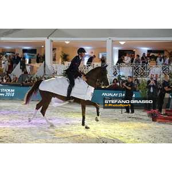 LGCT of Cannes - Class 9 - Lorenzo de Luca on Halifax van het Kluzeibos wins prix OFFICE DU TOURISME DE L\'ILE MAURICE | AIR MAURITIUS - Cannes, Stade des Hesperyde - 9 June 2017 - ph.Stefano Grasso/LGCT