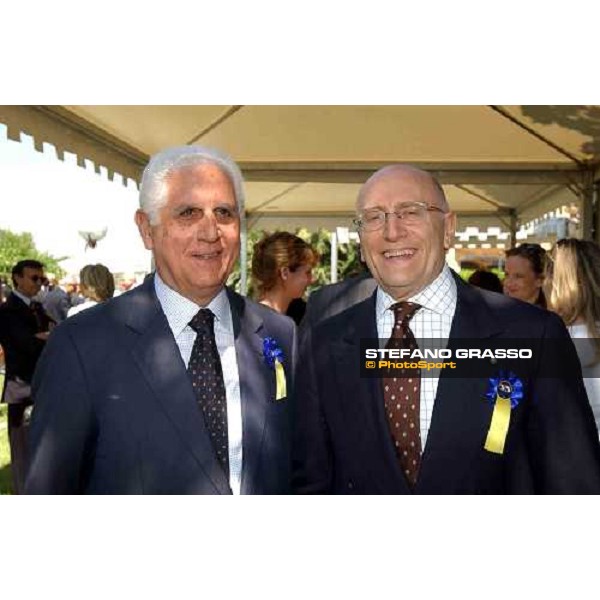 garden Club - dott. Mei and Ambassador Vattani Premio Presidente della Repubblica Rome Capannelle 16th may 2004 ph.Stefano Grasso