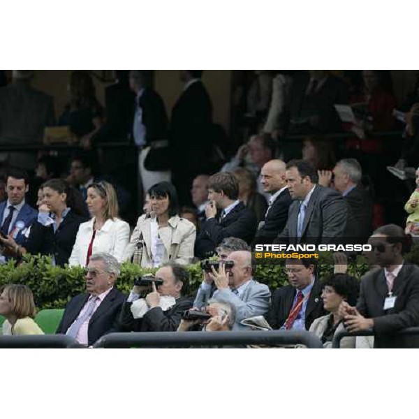 owner\'s enclosure at Capannelle racetrack during Gran Premio Parioli Rome, 30th april 2007 oh. Stefano Grasso