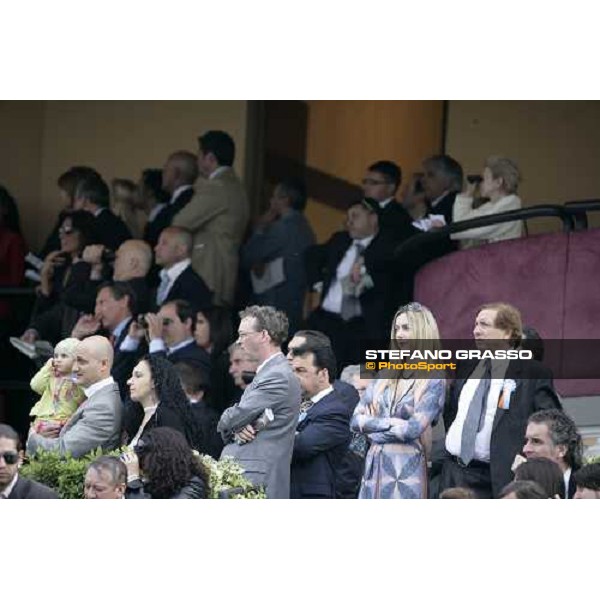 owner\'s enclosure at Capannelle racetrack during Gran Premio Parioli Rome, 30th april 2007 oh. Stefano Grasso