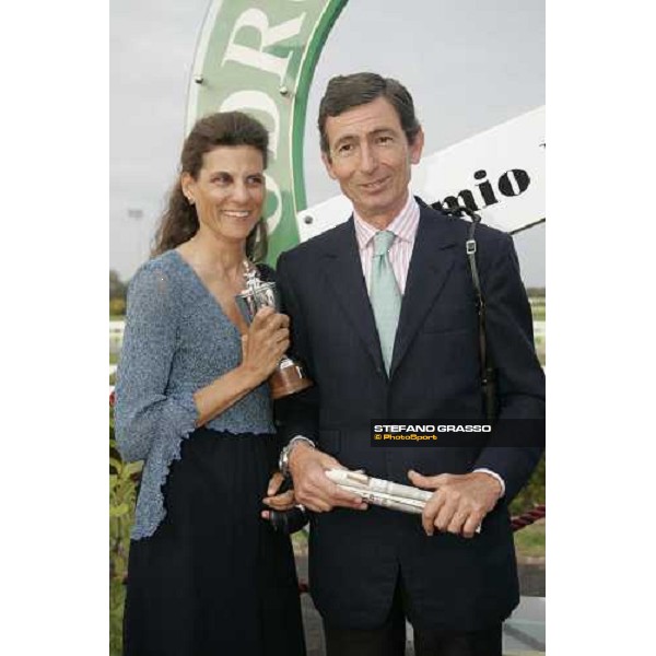 Giorgio Guglielmi e Nice Attolico Roma, 30 aprile 2007 ph. Stefano Grasso