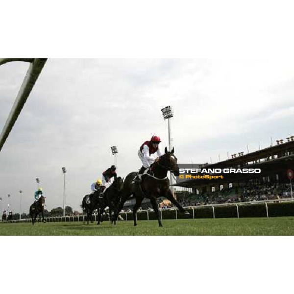 Eddy Ahern on Zar Solitario wins the Premio Botticelli Roma, 30 aprile 2007 ph. Stefano Grasso