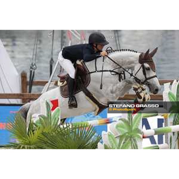 LGCT of Monaco - Class 5 - Sanne Thijssen on Celine M Z - Monaco, Port Hercule, 23rd june 2017 - ph.Mario Grassia/LGCT