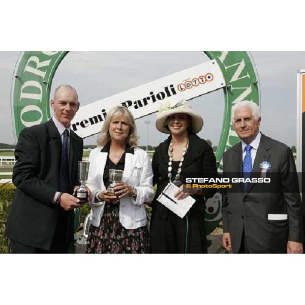 giving prize of Premio Botticelli won by Zar Solitario Roma, 30 aprile 2007 ph. Stefano Grasso
