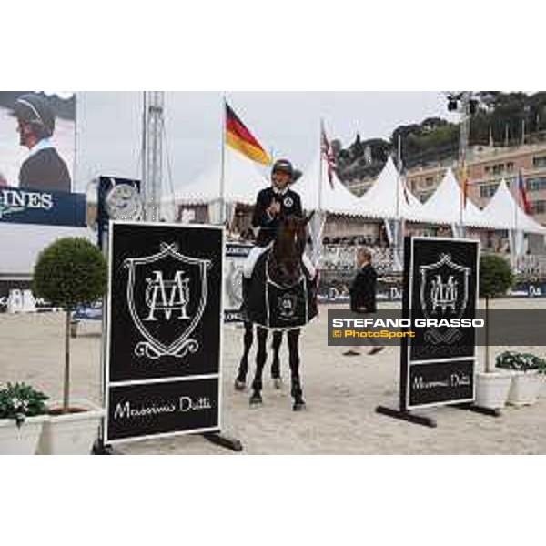 LGCT of Monaco - Class 5 - Prize giving ceremony - Gregory Wathelet on Eldorado van het Vijverhof - Monaco, Port Hercule, 23rd june 2017 - ph.Mario Grassia/LGCT